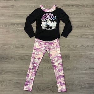 NWT Justice 3 piece matching outfit